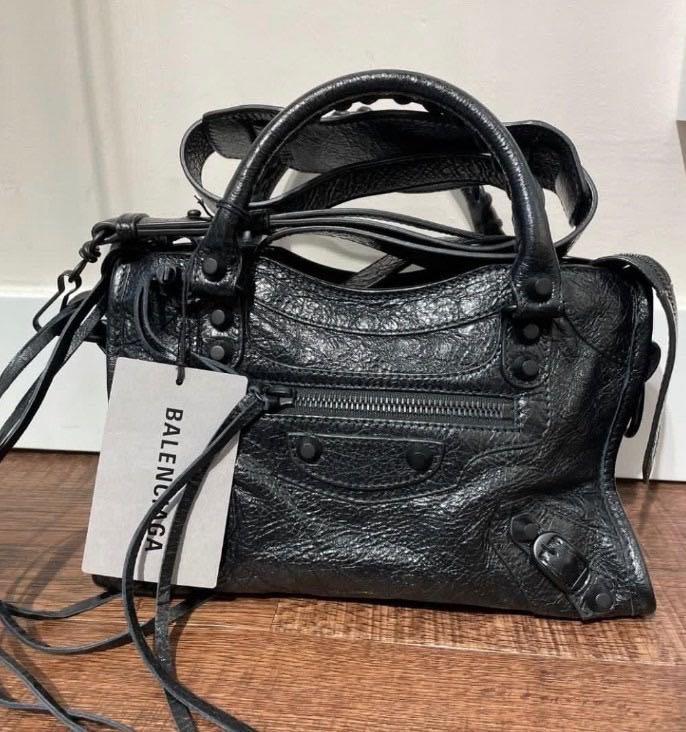 Balenciaga Mini City Black With GHW Luxury Bags  Wallets on Carousell