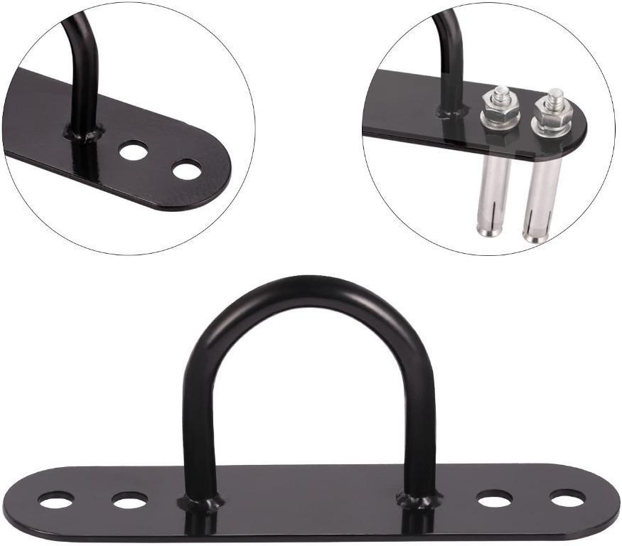 Battle Rope Wall/Ceiling Mount Anchor Bracket Hook for Suspension Straps  Gymnastic Rings, Yoga Swings Hammocks, Sports Equipment, Exercise &  Fitness, Weights & Dumbells on Carousell