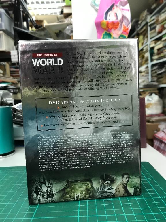 BBC History of World War 2 - 12 Disc Set, 興趣及遊戲, 音樂、樂器