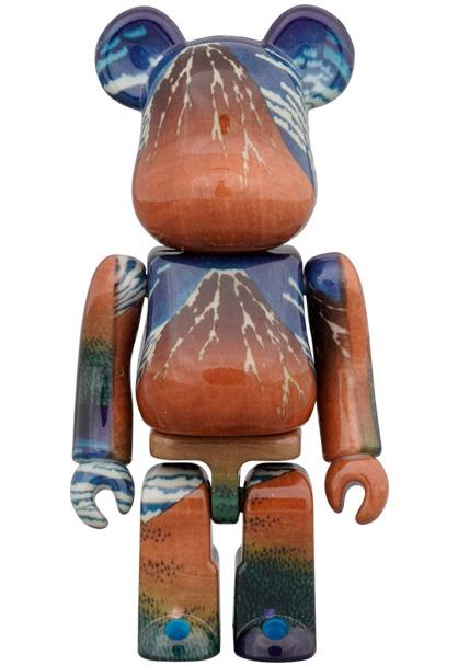 BE@RBRICK 葛飾北齋“富竹三十六景、微風、清早” 100% 和400%, 興趣及
