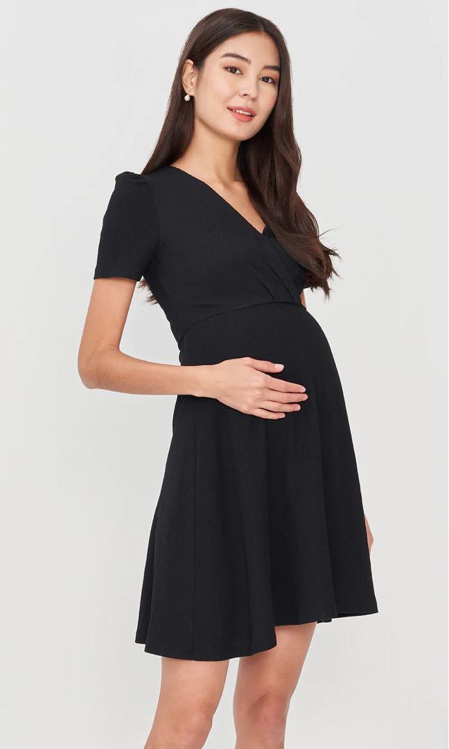 BN DearCollective Brenda Skater Dress Black in Size XXL, Women's Fashion,  Maternity wear on Carousell