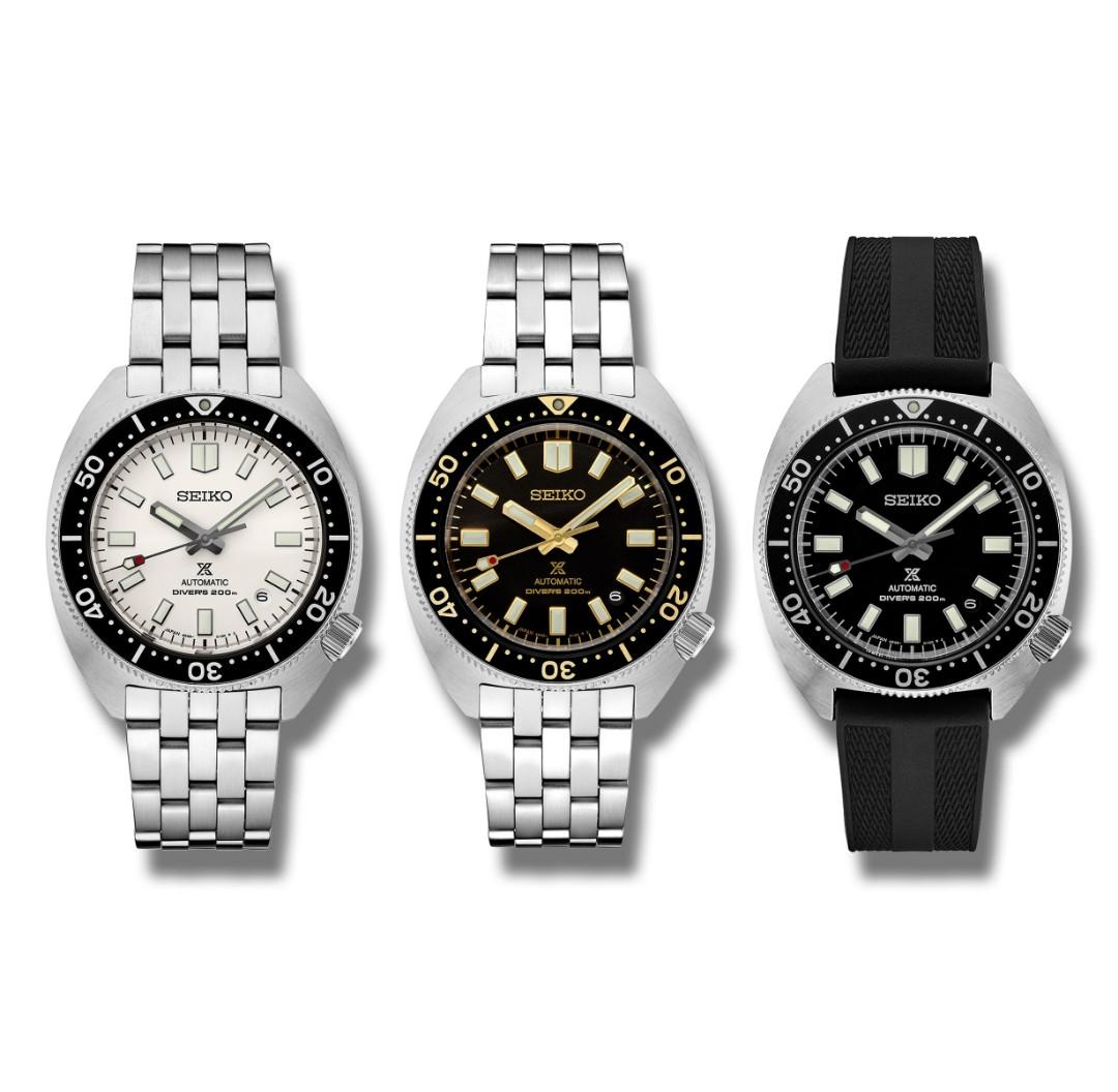 Brand New Seiko Prospex Automatic Diver's 200m Vintage Turtle 6105-8000  Re-Interpretation SBDC171 SPB313J1 / SBDC173 SPB315J1 / SPB317J1, Men's  Fashion, Watches & Accessories, Watches on Carousell