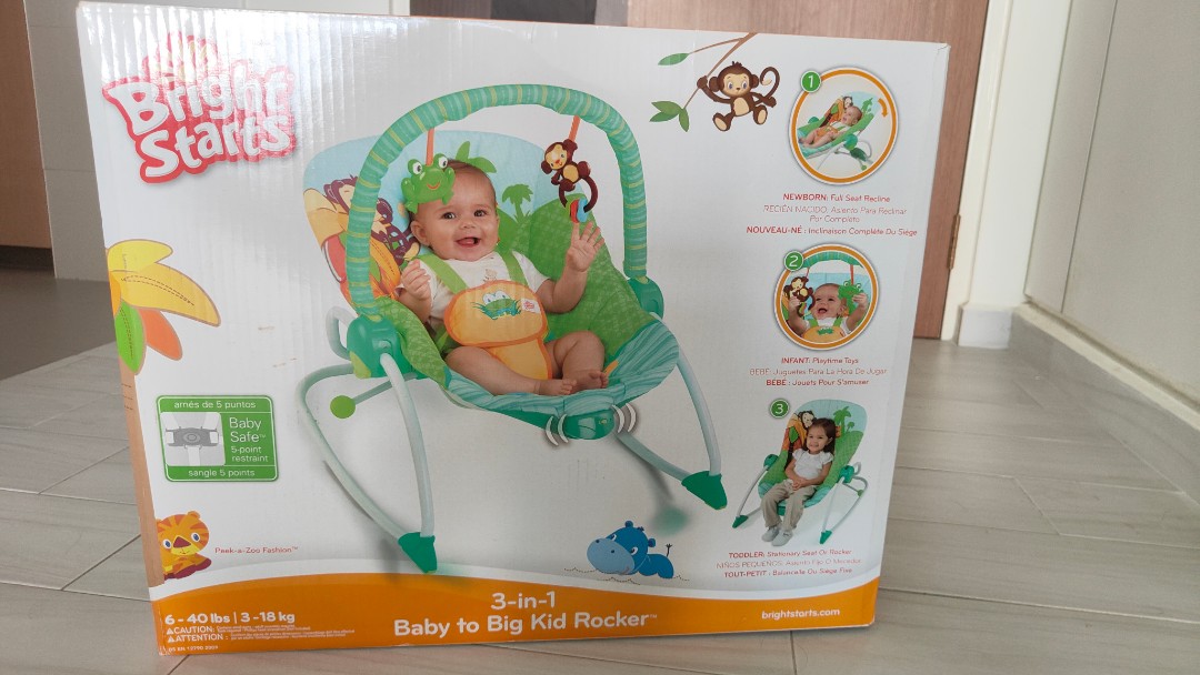 Baby to big shop kid rocker