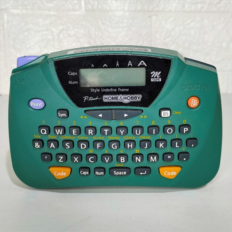 Brother PT-65 Label Printer/Maker, Computers & Tech, Printers ...