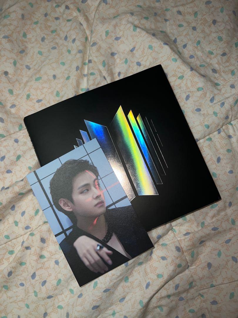 BTS Proof Compact Edition with Taehyung Postcard (Category: K-Wave Merchandise) located in Manila. Submitted by prinsloo_ (Listing ID 1173326237, Image 1). Description: Inclusions: CD Poster Taehyung (V) Postcard Photobook Album card rfs: no more space + need cash.