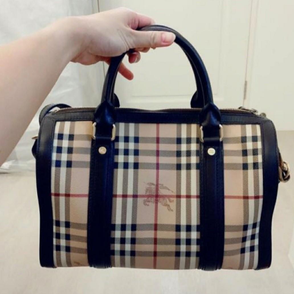 Burberry Speedy Bag, Women's Fashion, Bags & Wallets, Tote Bags on Carousell