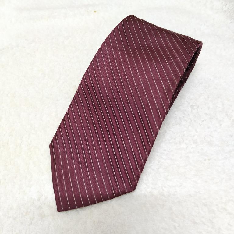 Calvin klein burgundy tie sales