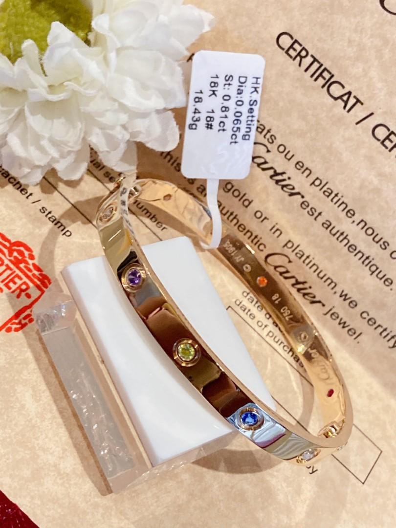 Cartier hk 2025 love bracelet