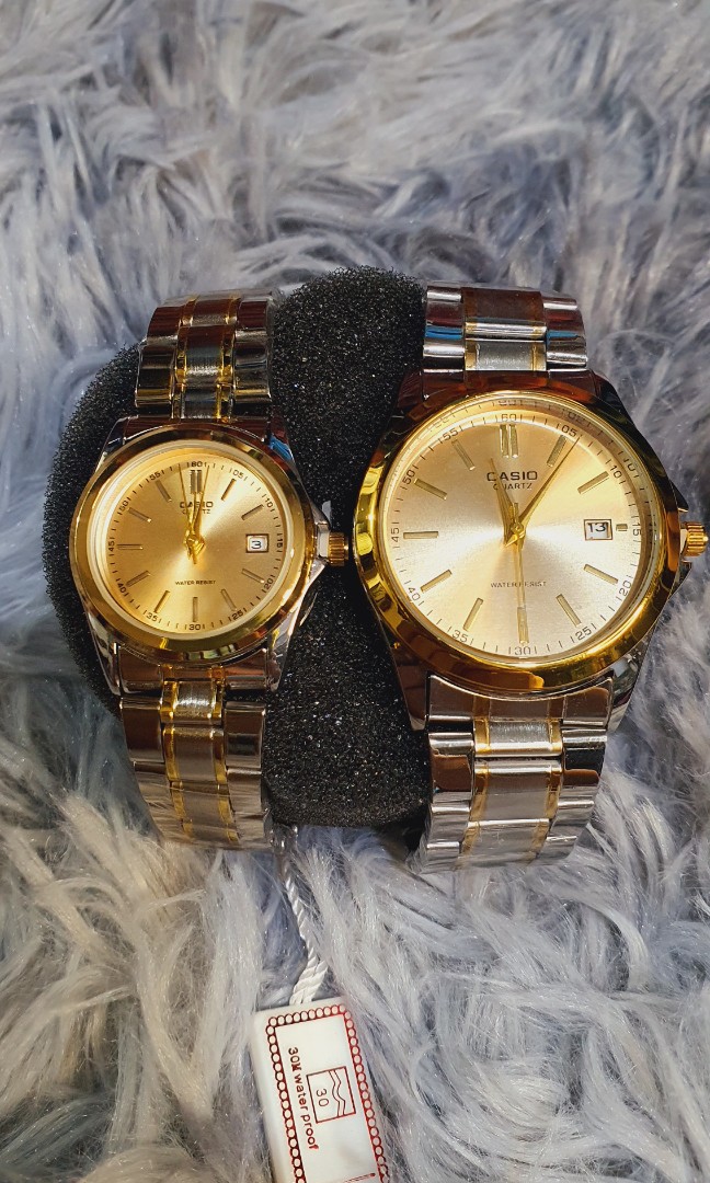 Casio couple watch lazada sale