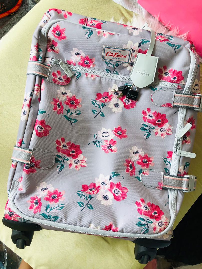 Cath Kidston floral cabin luggage, Hobbies & Toys, Travel, Luggage on