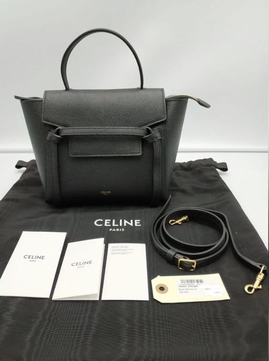 Celine belt bag logo top