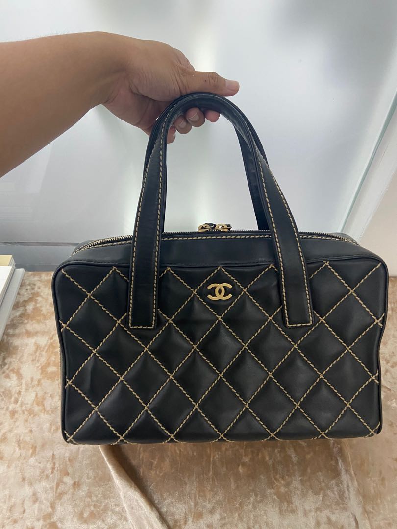 Chanel wild sales stitch tote