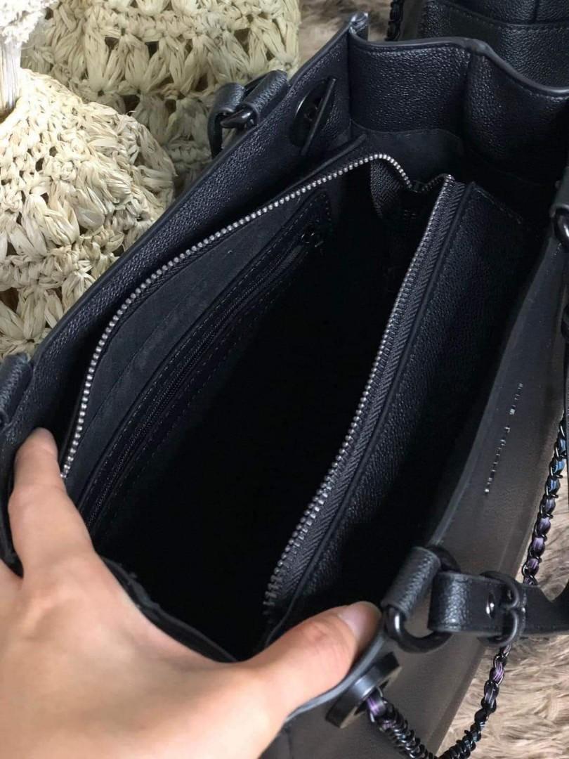 Charles & Keith Spectrum Series, Double Chain Handle Tote Bag, Women's Fashion, Bags & Wallets