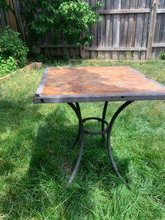 Chic backyard table for sale