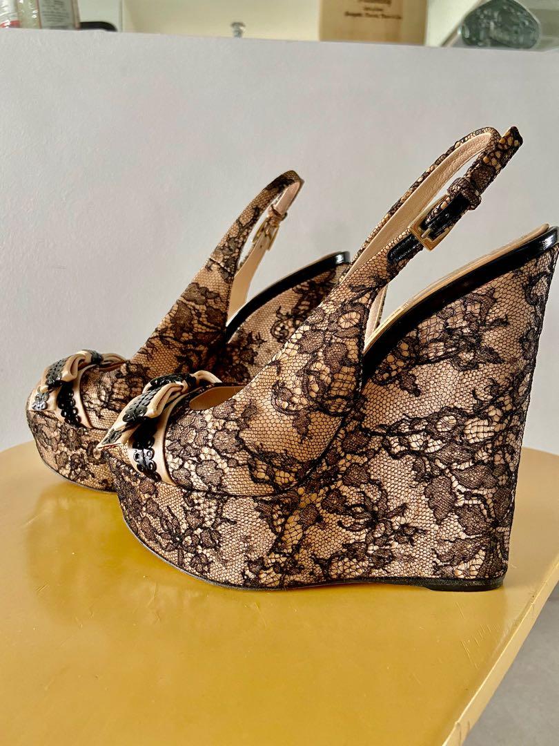 Christian top dior wedges