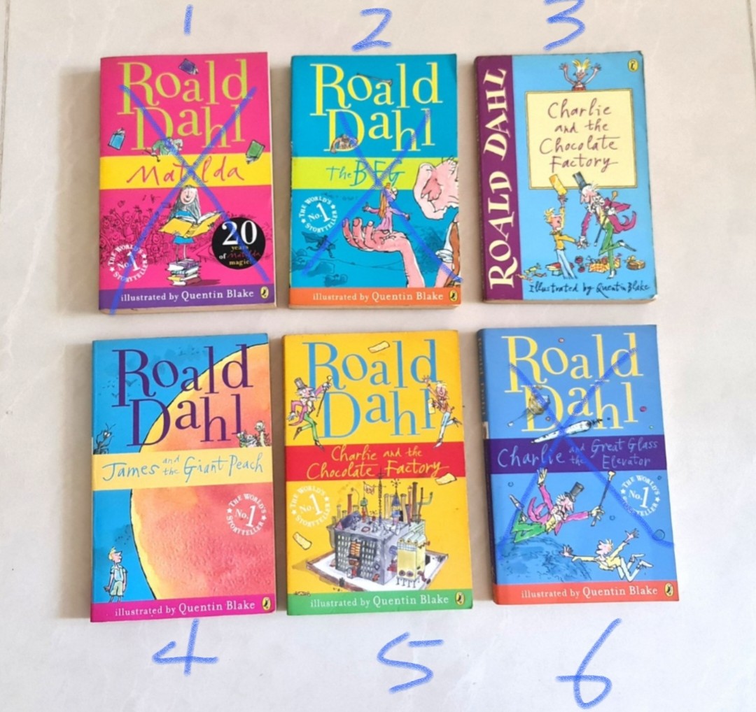 Classic Roald Dahl Books for Kids, Hobbies & Toys, Books & Magazines ...