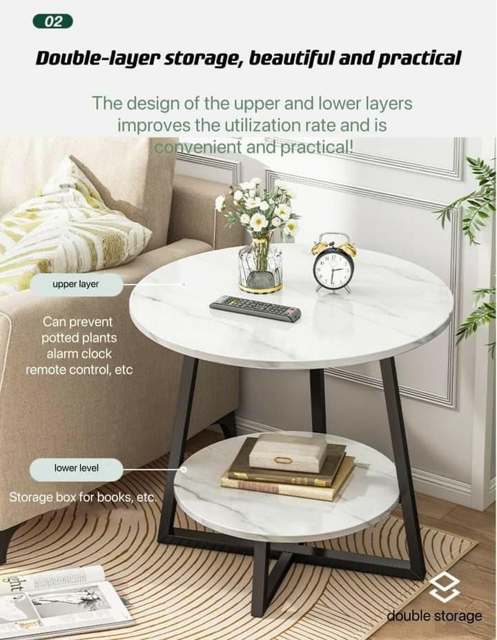 CLASSY STYLE MARBLE SIDED-TABLE (Category: Tables & Sets) located in Manila. Submitted by saguittarian06 (Listing ID 1173350746, Image 3). Description: RESELLER PRICE: 1200php CLASSY STYLE MARBLE SIDED-TABLE Dimensions: 40cm Length 40cm Width 55cm Height 📌material-particle board laminated wood 📌Countertop material-fire board 📌disassembled with manual —————————————————————————-.