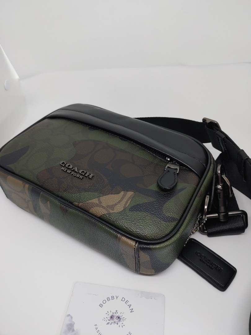 Coach Graham Camo Army Sling bag