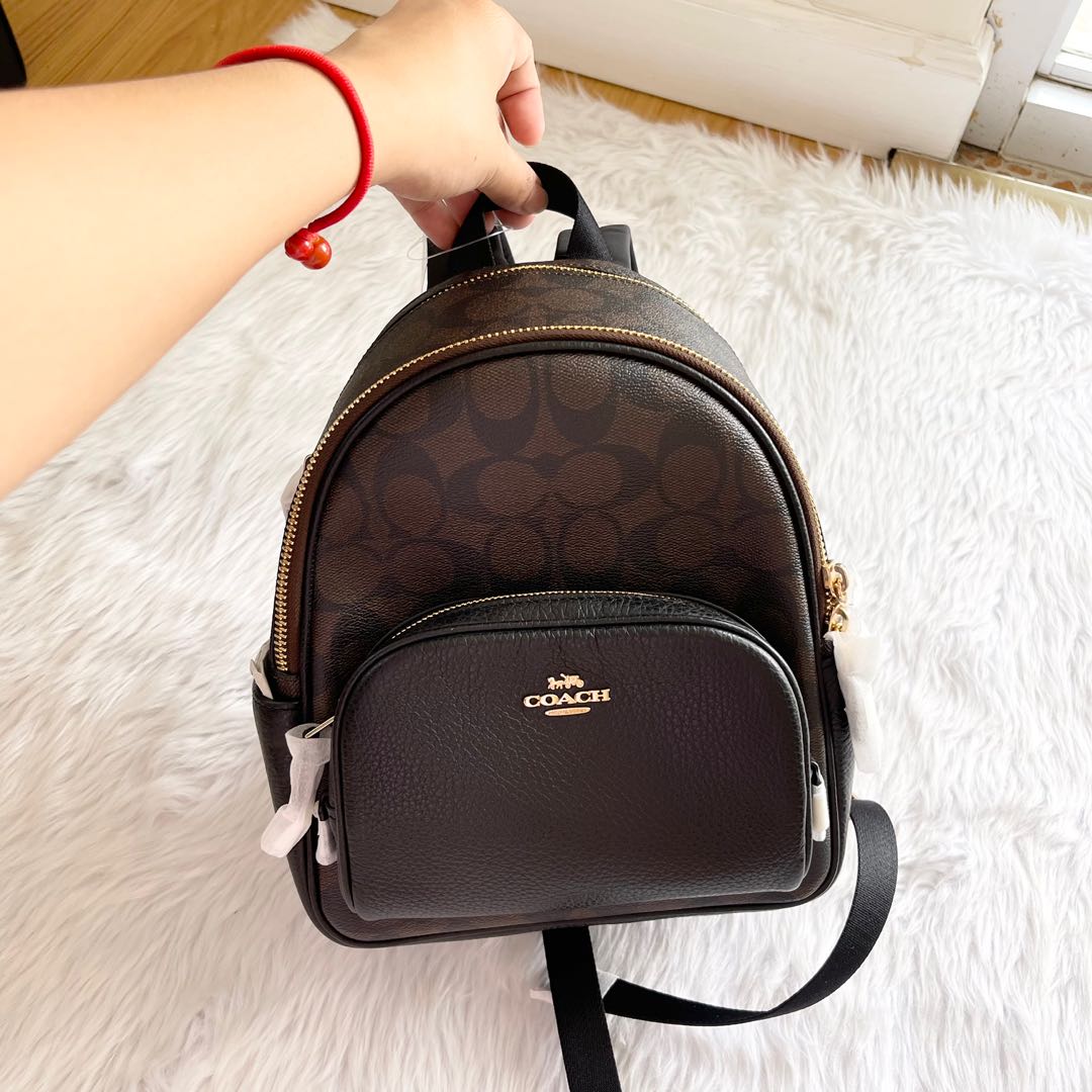 Coach mini outlet backpack price