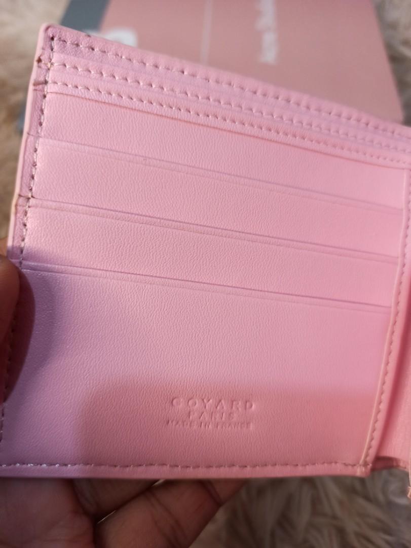 Leather wallet Goyard Pink in Leather - 35211078