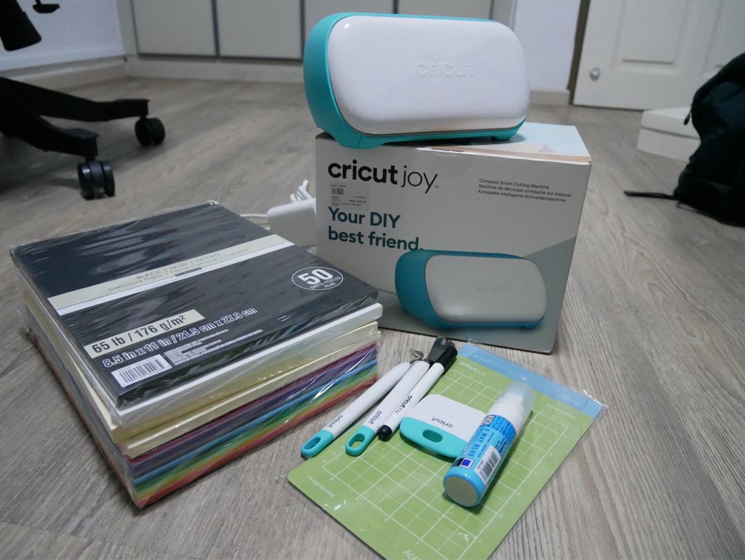 Cricut Joy bundle set with card mat started tool set Cardstock paper