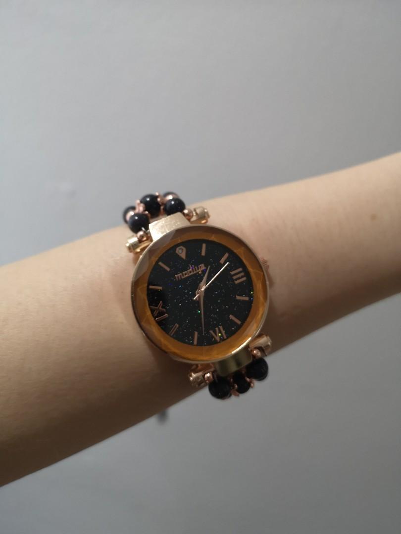 Crystal watch from love estella jewellery lej, Women's Fashion, Watches