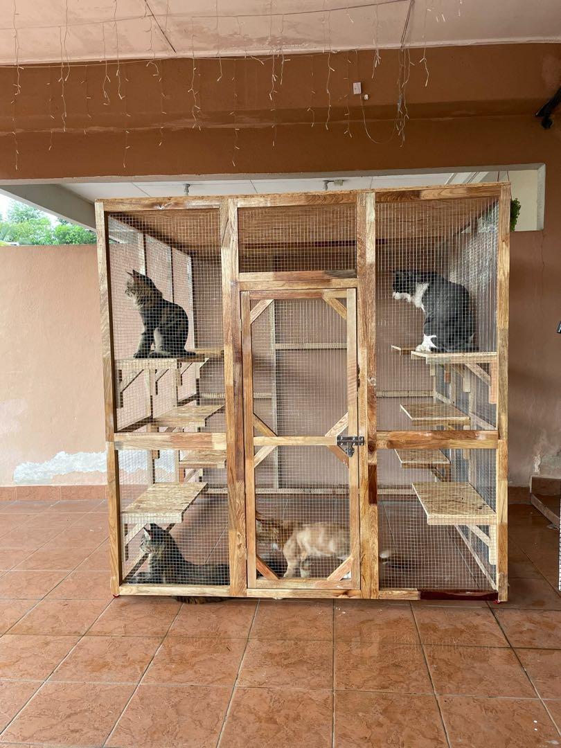 Custom made hot sale cat cage
