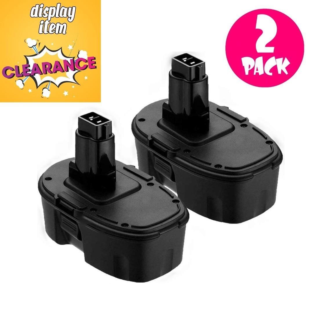 2 Pack 18 V XRP 4.0AH Battery for Dewalt DC9096-2 DC9098 DC9099 DC9096  DW9096 