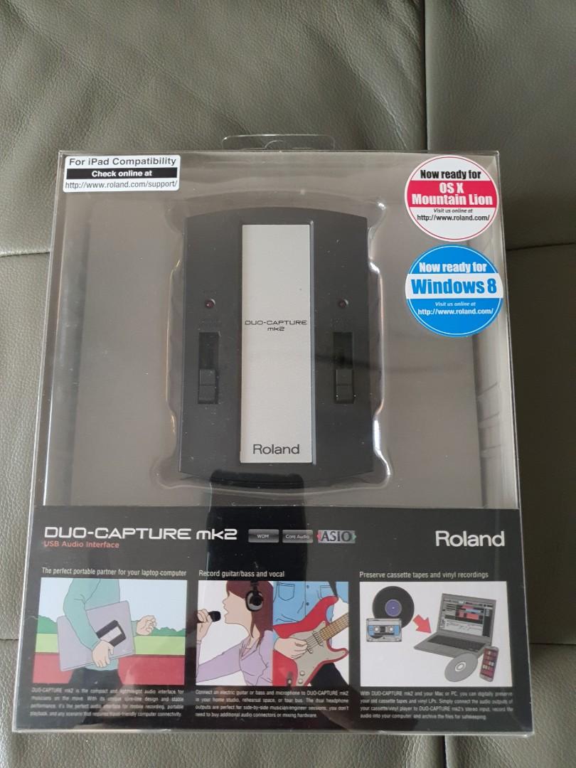 Duo Capture mk2 USB Audio Interface Mobile Phones Gadgets Mobile Gadget Accessories Other Mobile Gadget Accessories on Carousell