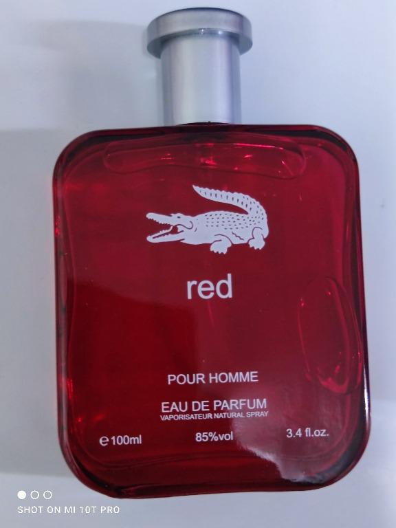 Lacoste red 2025 parfum