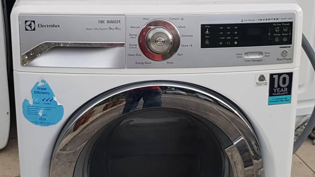 Electrolux combo inverter 9kg wash 6kg dryer, TV & Home Appliances