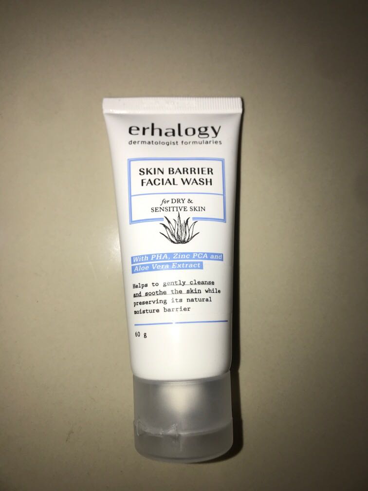 ERHA SKIN BARRIER FACIAL WASH/ SABUN MUKA, Kesehatan & Kecantikan, Kulit, Sabun & Tubuh di Carousell