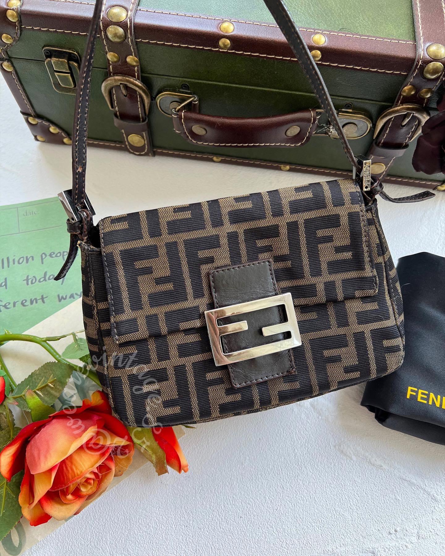 Fendi vintage baguette mini size Carousell