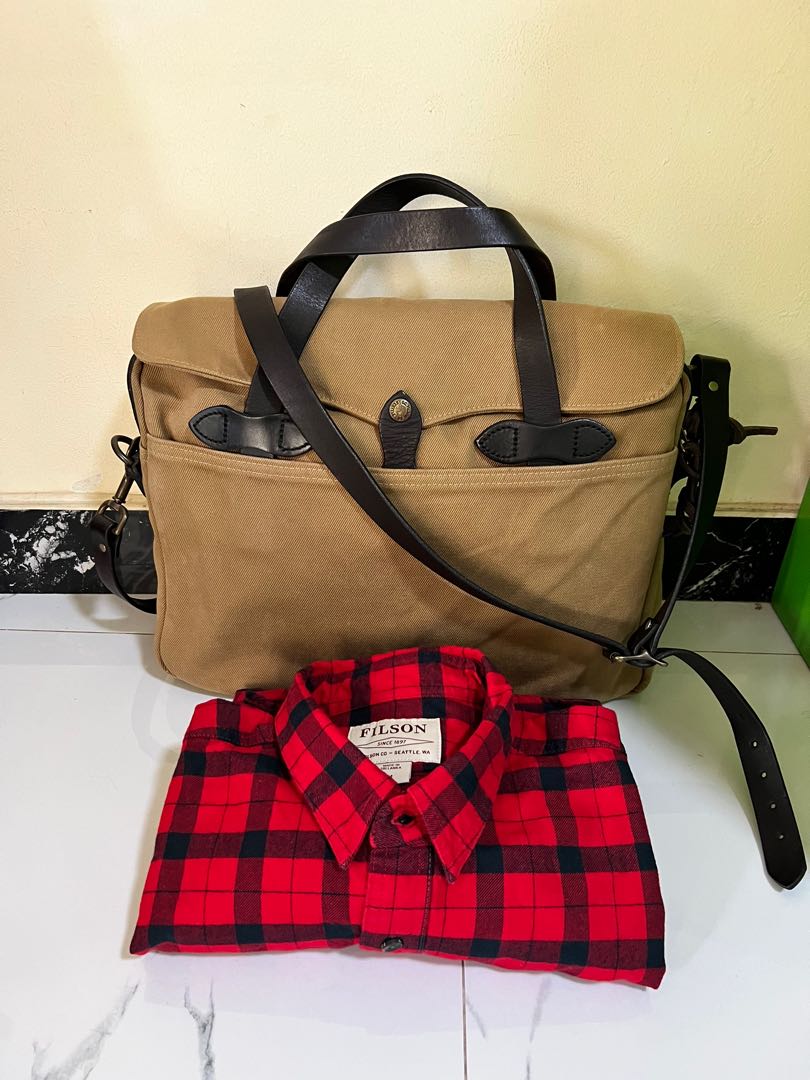 Filson, Men's Fashion, Bags, Briefcases on Carousell