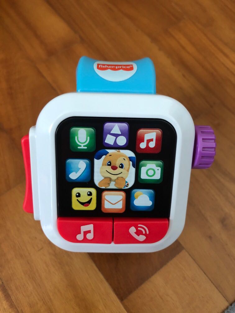 Fisher Price watch Toy, Babies & Kids, Infant Playtime on Carousell