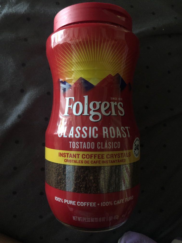Folgers Classic Roast 453g, Food & Drinks, Beverages on Carousell