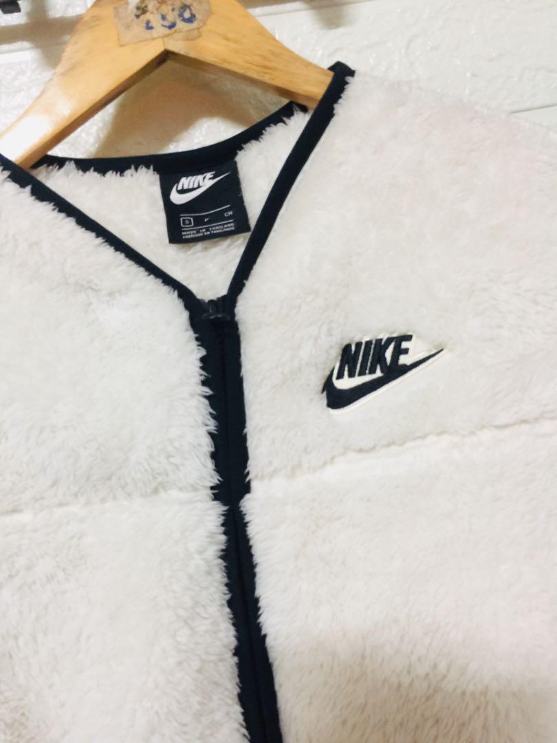 mens nike fur jacket