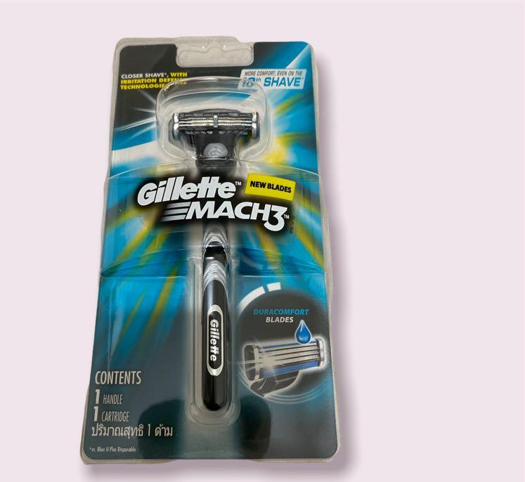Gillette mach3 blades (Category: Face Care) located in Antipolo. Submitted by jlonline_1207 (Listing ID 1173199107, Image 1). Description: Brand new we have 100 pcs on hand For each blade sale pwede po na pa isa isa sa mall parang 3hun plus po each now for us 180 only brand new.