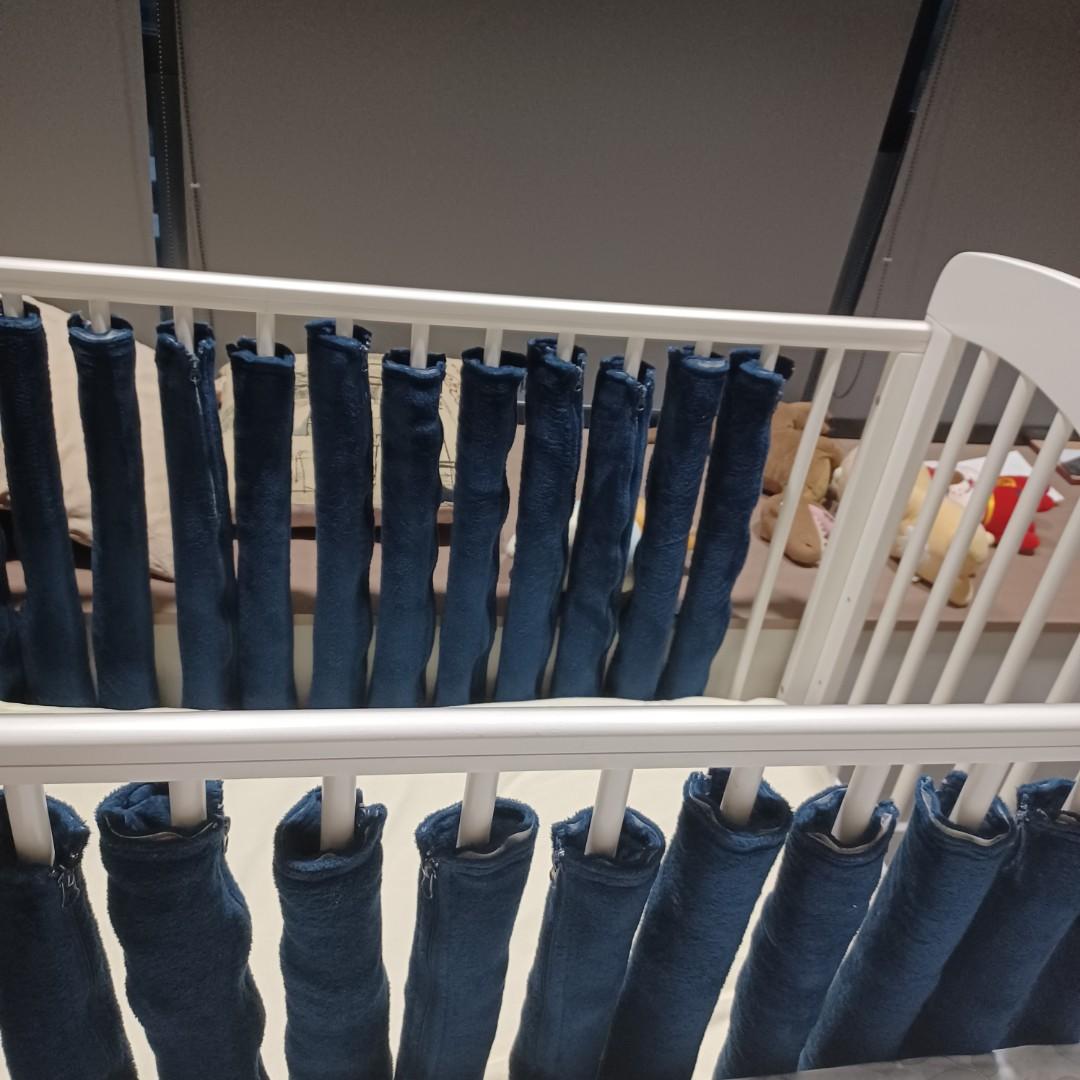 Go mama go vertical crib liners, Babies & Kids, Baby Nursery & Kids