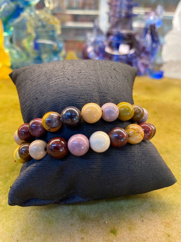 Good Grade Rainbow Jade Bracelets Women s Fashion