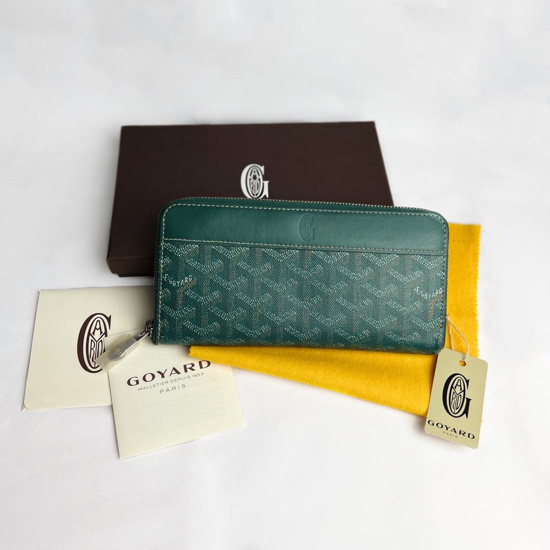 Goyard Matignon GM Wallet, Luxury, Bags & Wallets on Carousell