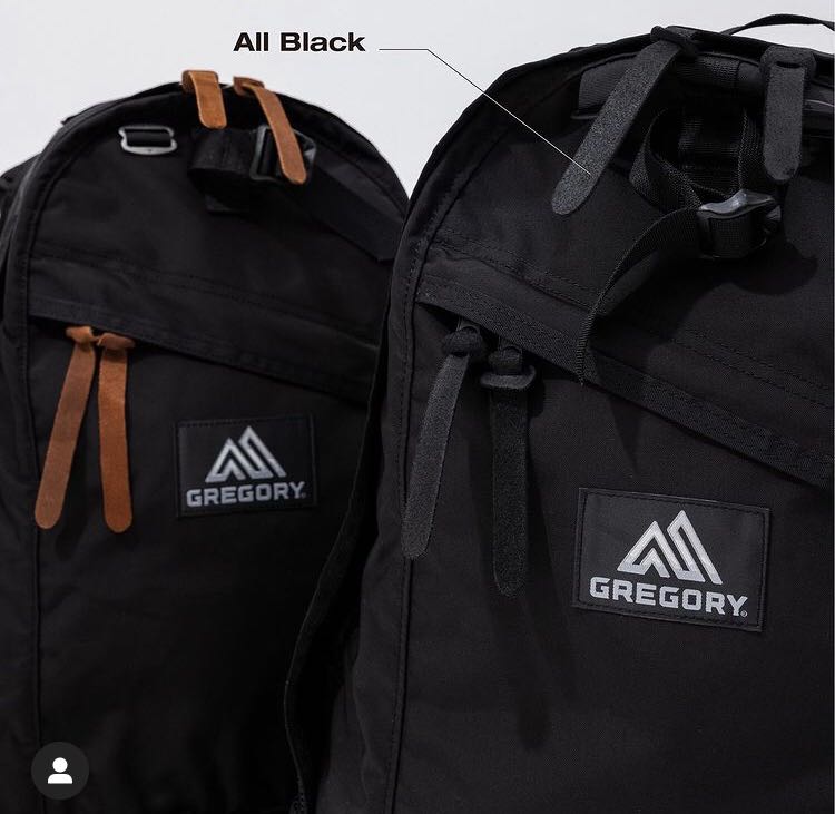 GREGORY × BEAMS / 別注Mighty Day Lite 30L All Black Backpack 全黑