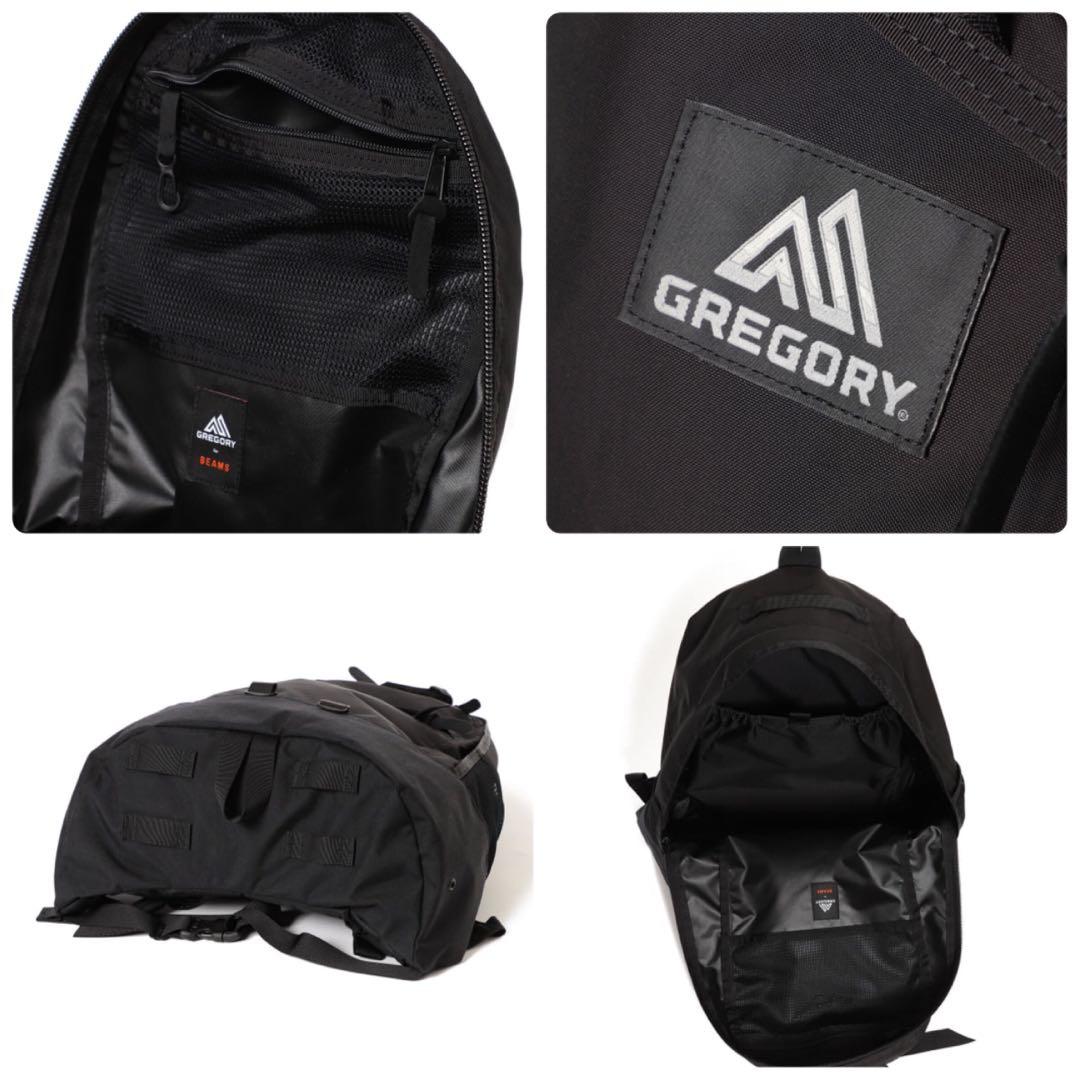 GREGORY × BEAMS / 別注Mighty Day Lite 30L All Black Backpack 全黑