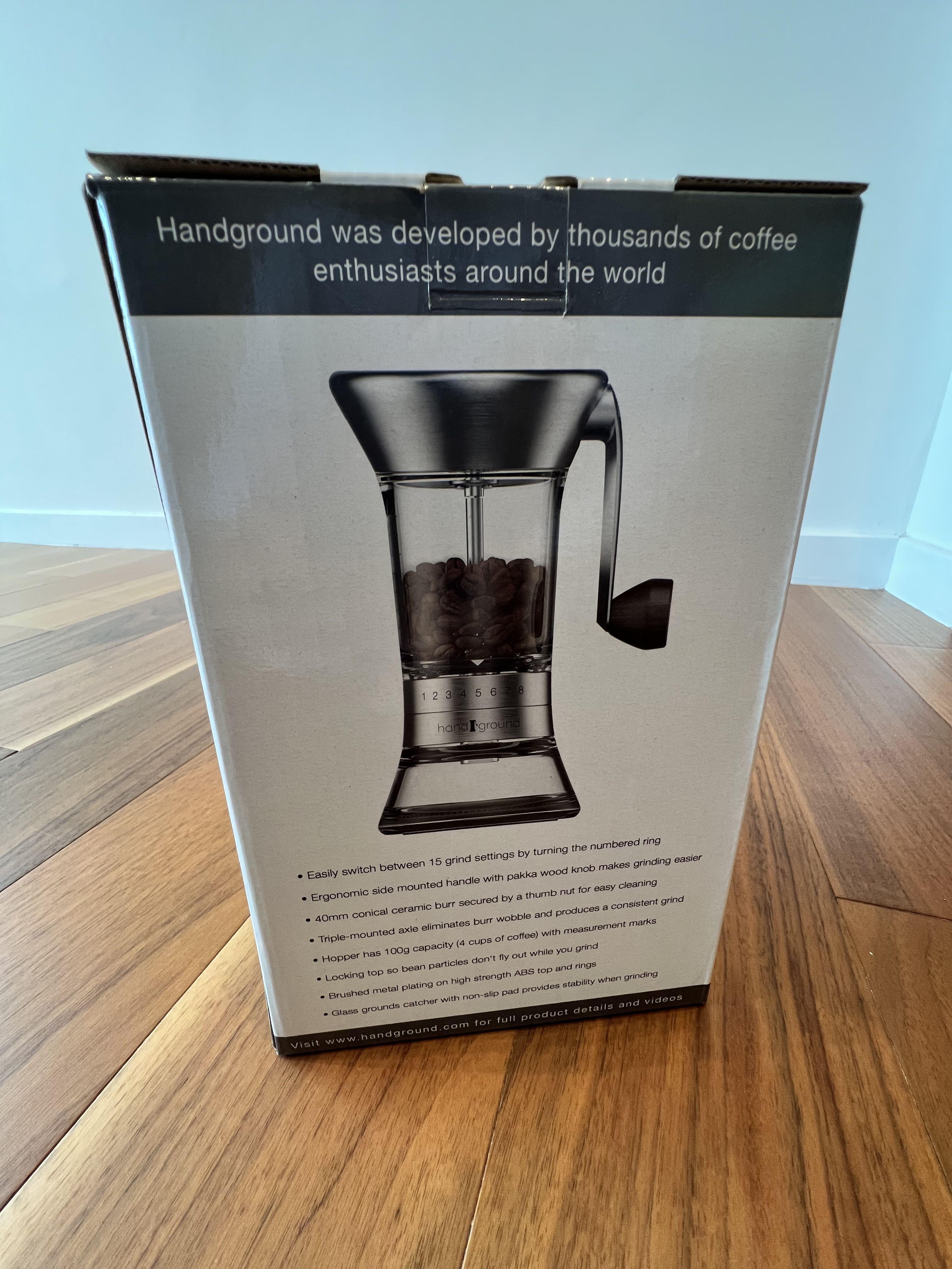 Handground precision hotsell manual coffee grinder