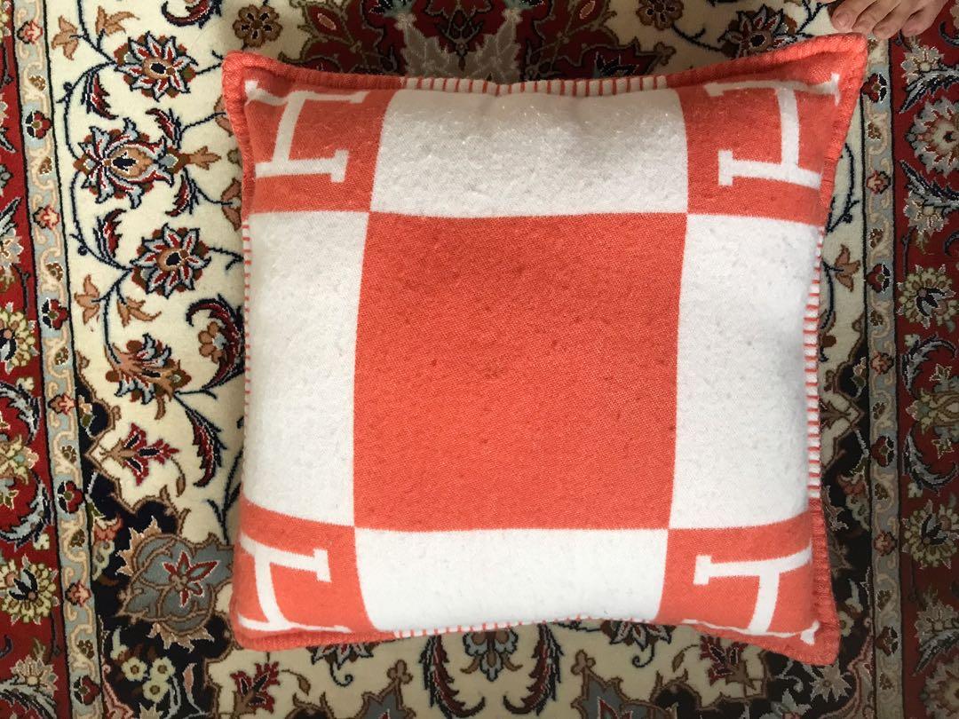 Hermes Avalon Cushion Throw, Furniture & Home Living, Home Decor