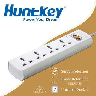 Huntkey SZM404 MAX2500W-MAX10A 250V Four universal standard outlets Surge Protector Extension Cord