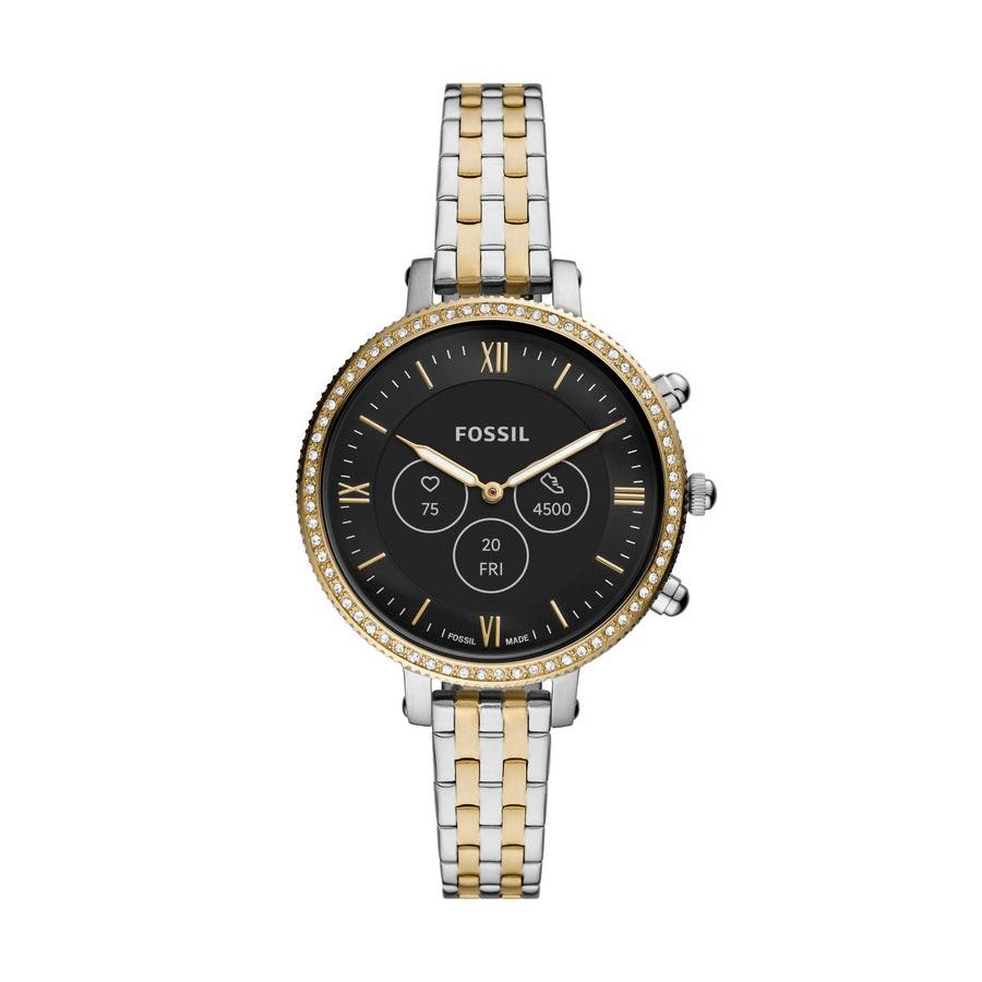 Hybrid smartwatch hr monroe stainless 2025 steel