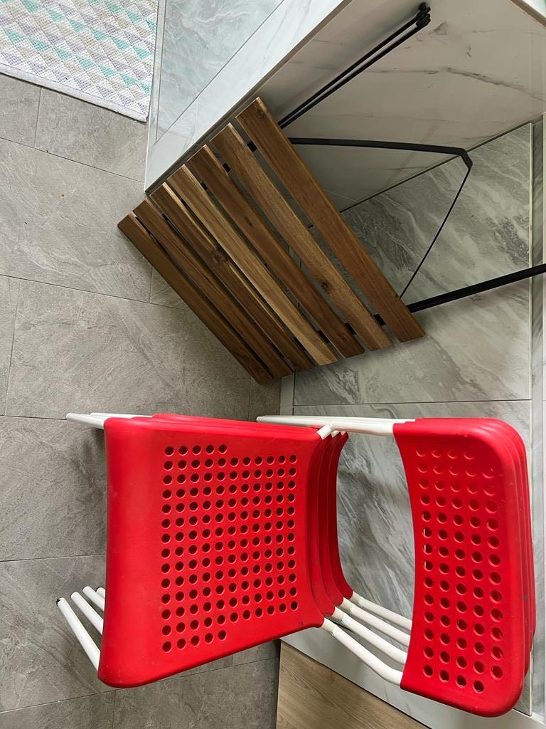 Ikea Chair and table set, Furniture & Home Living, Furniture, Chairs on