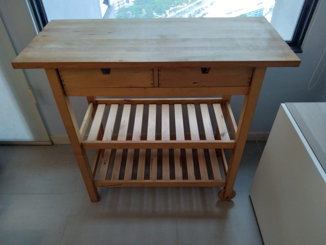 IKEA Forhoja trolley shelf table, Furniture & Home Living, Furniture