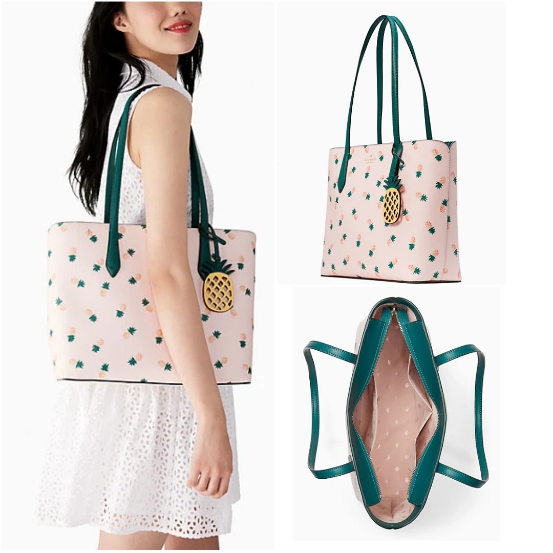 Kate spade pineapple best sale tote